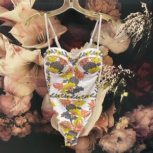 SHEIN printed one piece swimsuit sz L